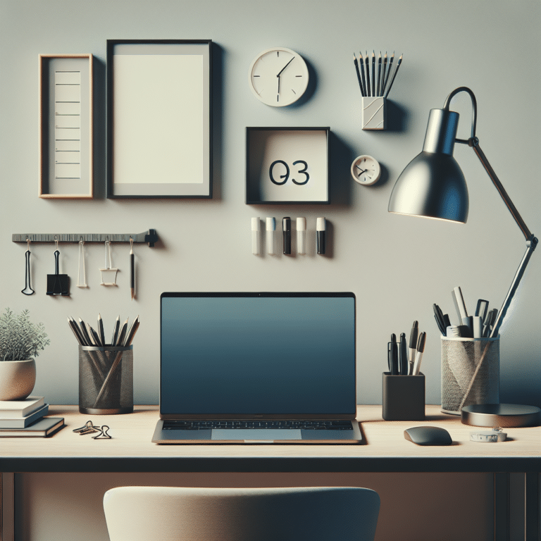 Budget Minimalist Desk Setup for Renters