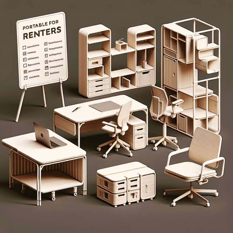 Portable Office Furniture for Renters