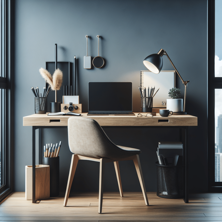 Small Desk Setup for Studio Apartments