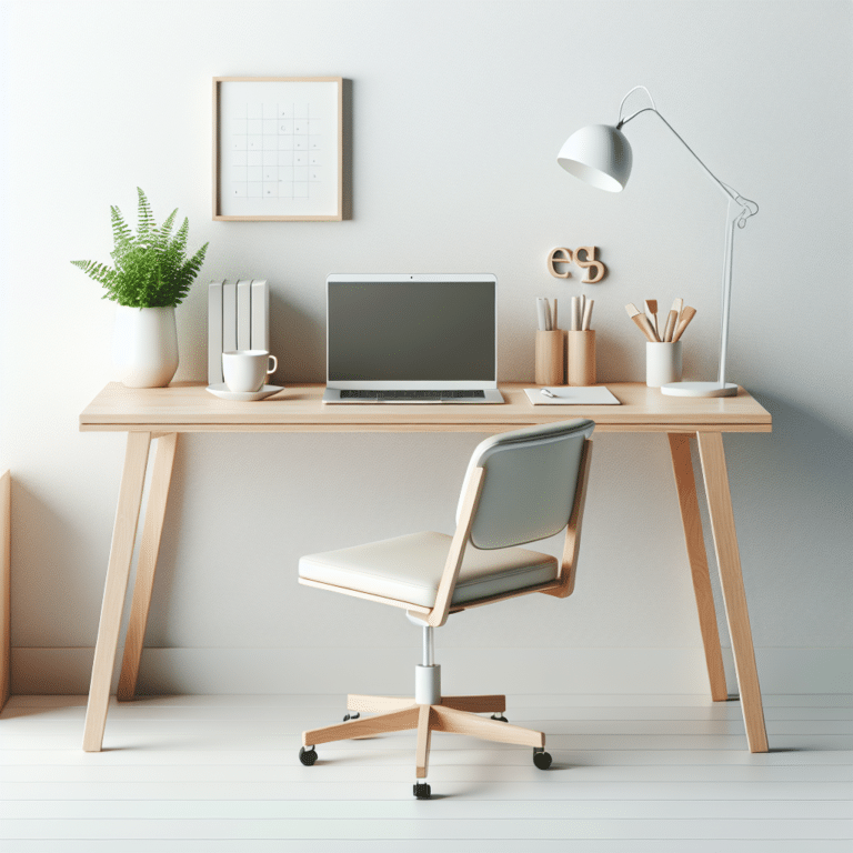 Compact Desk Setup for Small Rooms