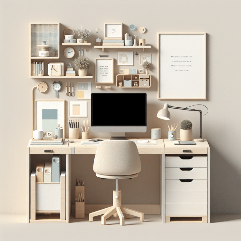 Tiny Apartment Desk Setup Ideas