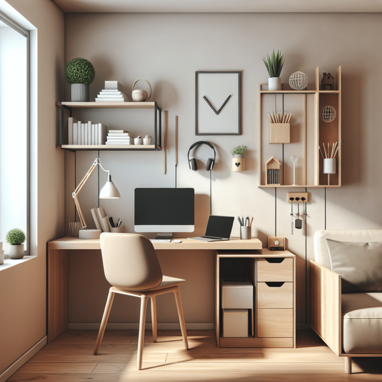 Workspace Setup for Small Living Spaces